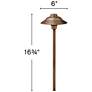7_Hinkley Oath 17"H Olde Copper LED Landscape Path Light more views