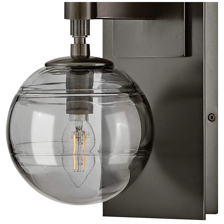 Image 6 Hinkley Oberon 18" High Black Oxide 2-Light Wall Sconce more views