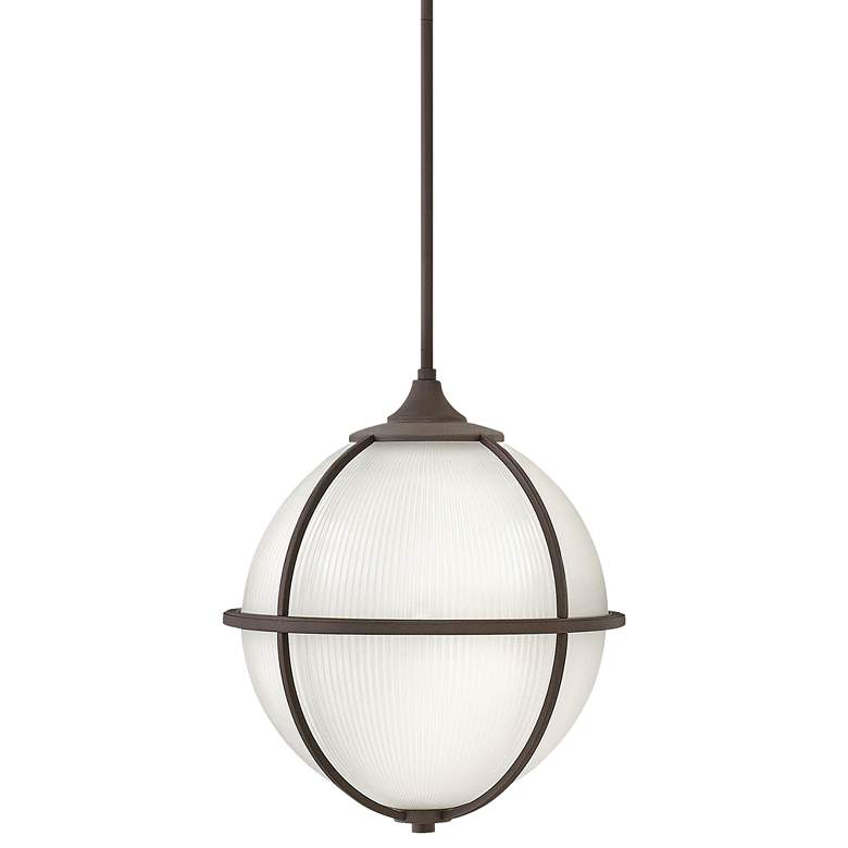 Image 2 Hinkley Odeon 15" Wide Oil-Rubbed Bronze Pendant Light