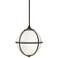 Hinkley Odeon 15" Wide Oil-Rubbed Bronze Pendant Light
