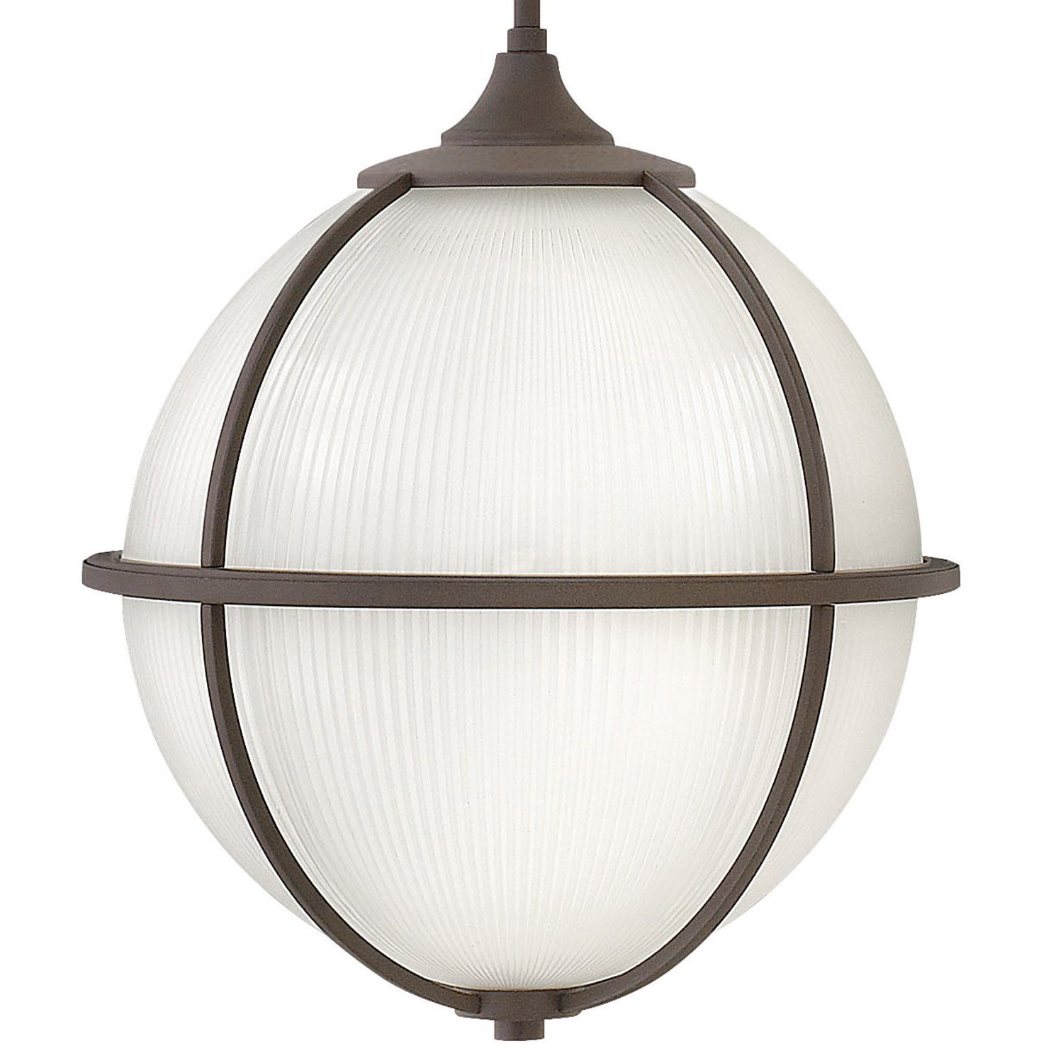 Thumbnail4 of Hinkley Odeon 15" Wide Oil-Rubbed Bronze Pendant Light more views