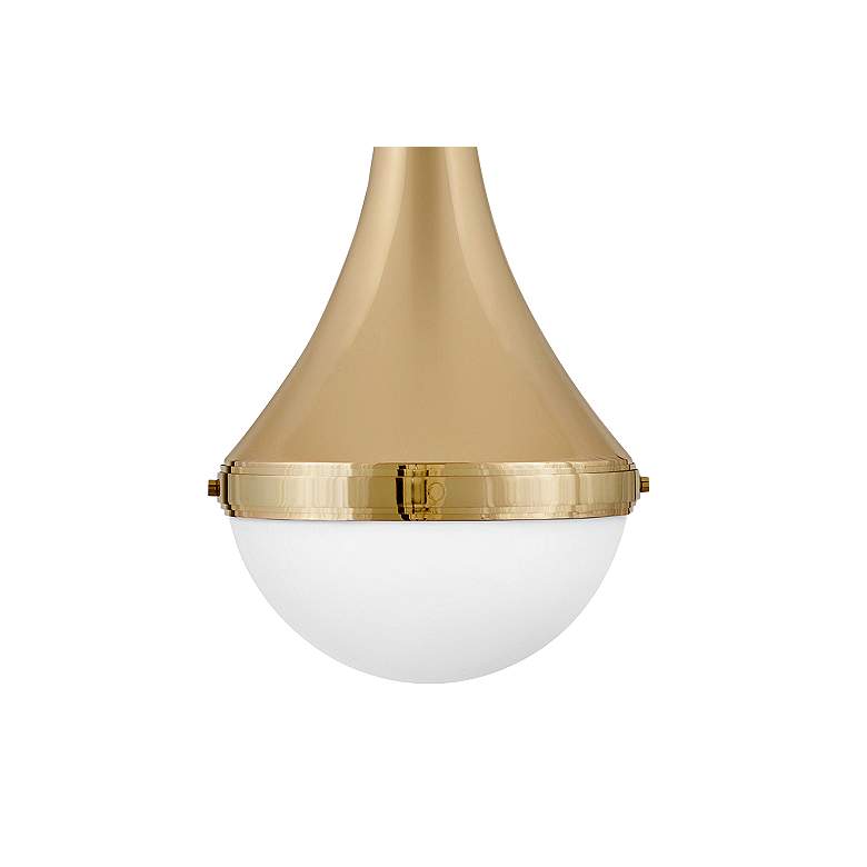Image 2 Hinkley Oliver 14 1/4" Wide Bright Brass Pendant Light more views