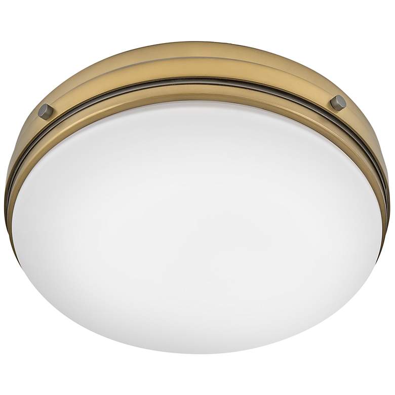 Image 3 Hinkley Oliver 15 3/4" Wide Heritage Brass Ceiling Light more views