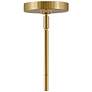 5_Hinkley Oliver 9" Wide Bright Brass Mini Pendant more views