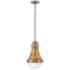 Hinkley Oliver 9" Wide Heritage Brass Mini Pendant