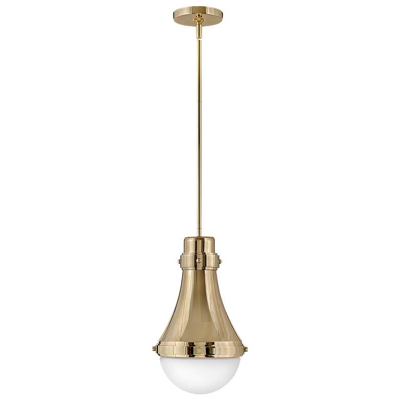 Image 1 Hinkley Oliver Small Brass Pendant