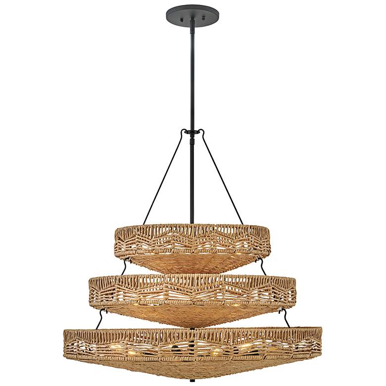 Image 4 Hinkley Ophelia 30" Wide Black 13-Light Chandelier more views