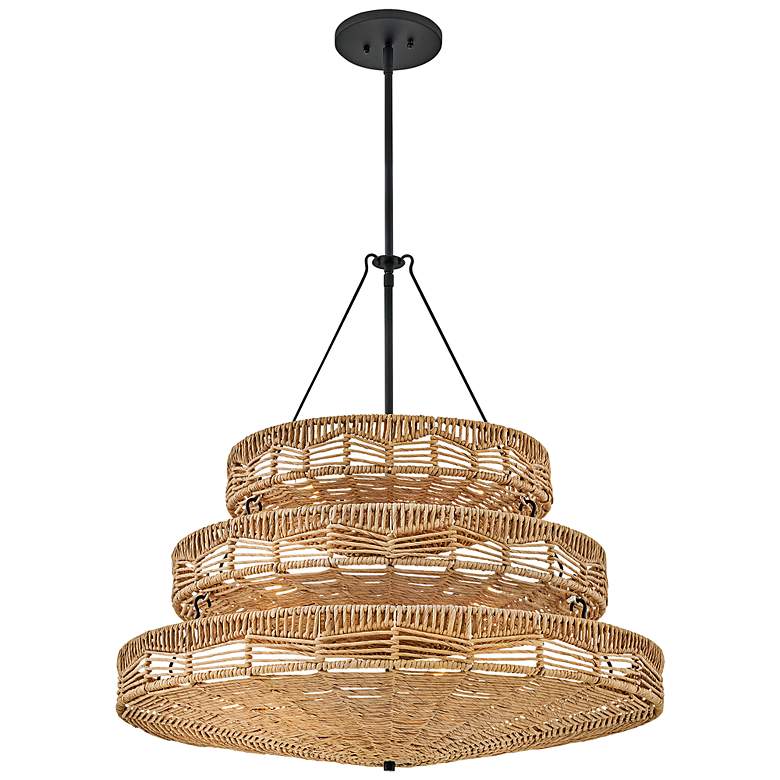 Image 5 Hinkley Ophelia 30" Wide Black 13-Light Chandelier more views