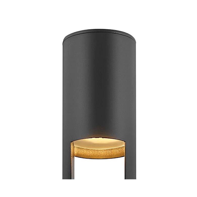 Image 3 Hinkley Oslo 18 1/4 inch High Black LED Outdoor Wall Light more views