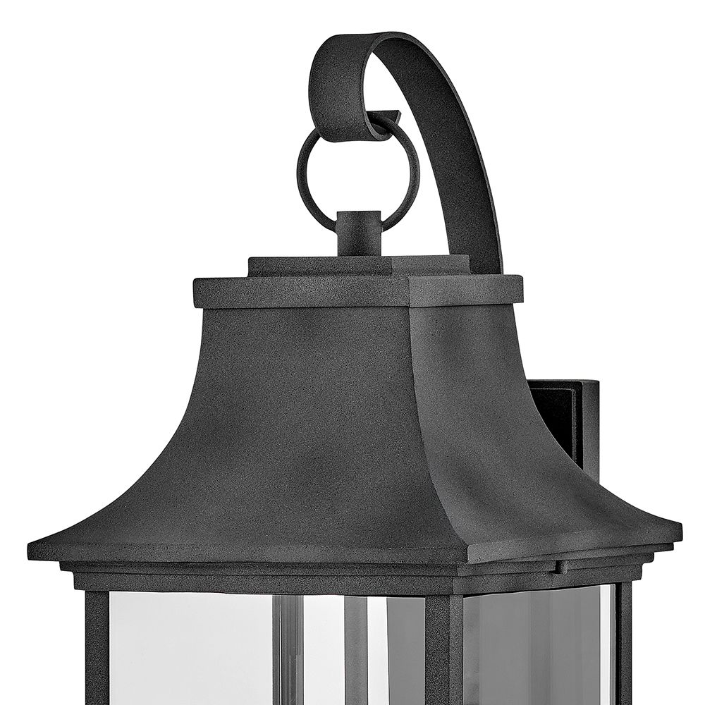 Hinkley - Outdoor Adair Extra Large Wall Mount Lantern- Aged Zinc