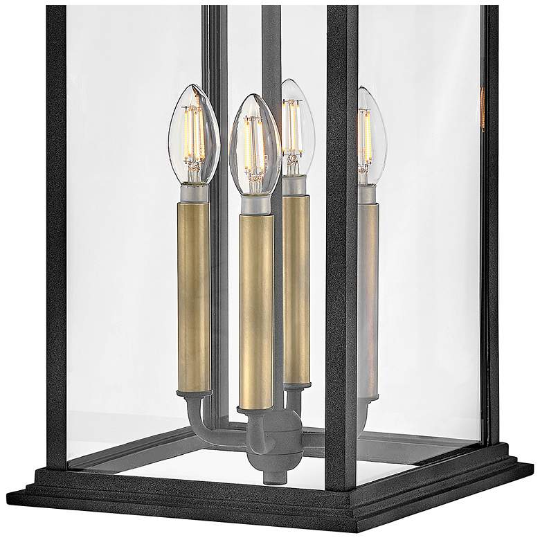 Image 4 Hinkley - Outdoor Adair Extra Large Wall Mount Lantern- Aged Zinc more views