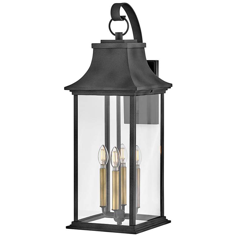Image 6 Hinkley - Outdoor Adair Extra Large Wall Mount Lantern- Aged Zinc more views