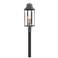 HINKLEY OUTDOOR ADAIR Large Post Top or Pier Mount Lantern Aged Zinc
