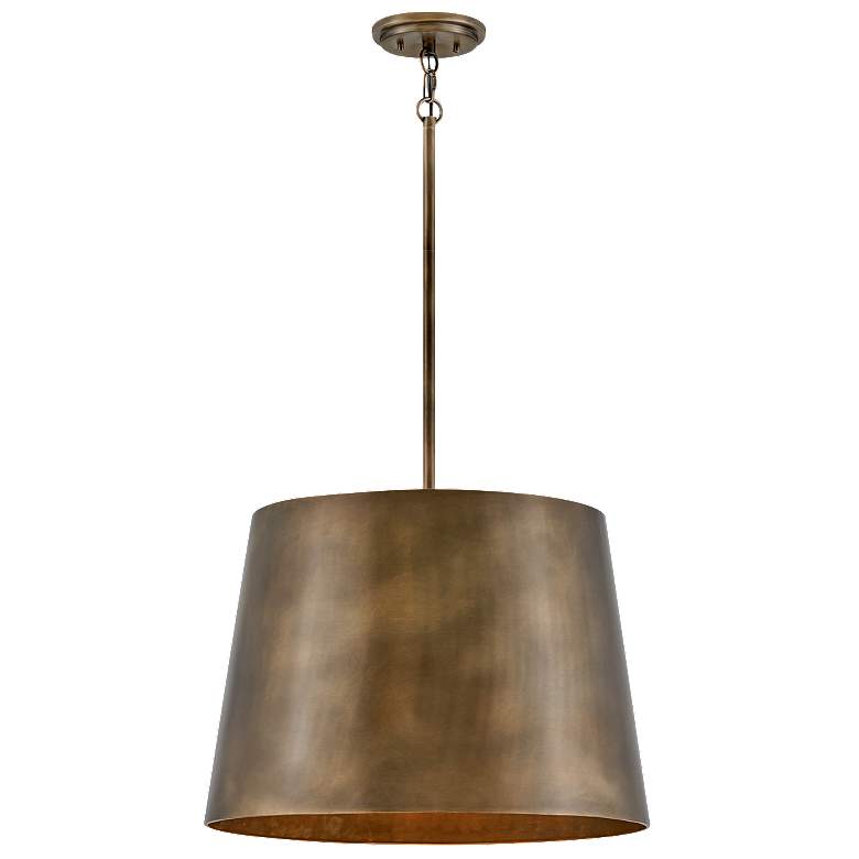Image 1 HINKLEY OUTDOOR ALDER Medium Hanging Pendant Burnished Bronze