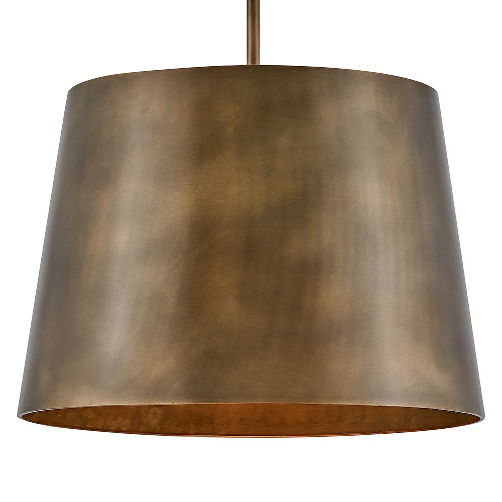 Image 4 HINKLEY OUTDOOR ALDER Medium Hanging Pendant Burnished Bronze more views