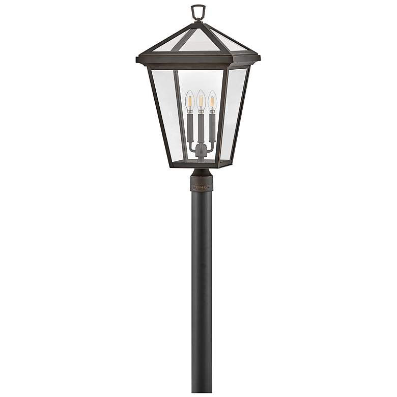 Image 2 Hinkley - Outdoor Alford Place Post Top or Pier Mount Lantern- Bronze more views