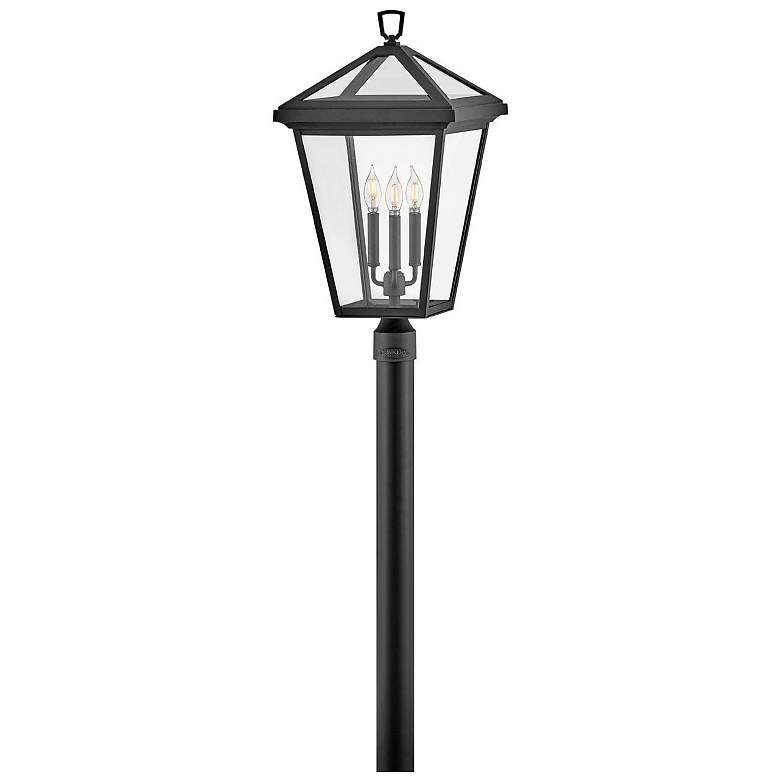 Image 1 Hinkley - Outdoor Alford Place Post Top or Pier Mount Lantern- Museum Black
