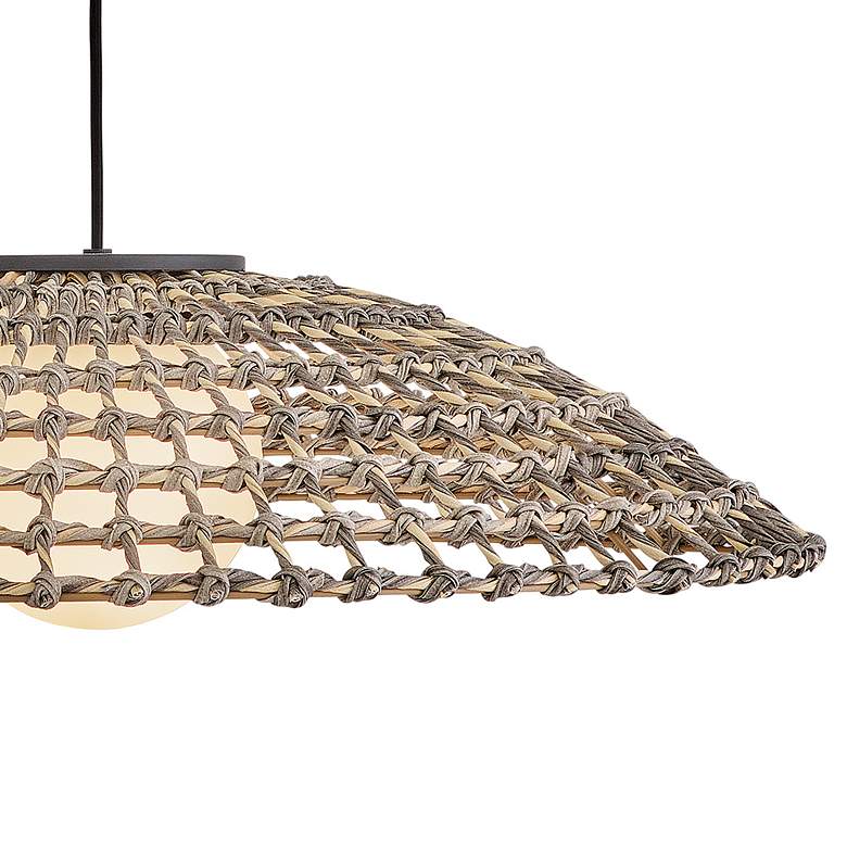 Image 7 Hinkley Outdoor Arlen Large Hanging Pendant 30" Black more views