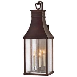 Hinkley Outdoor Beacon Hill Extra Large Wall Mount 13" Blackened Coppe