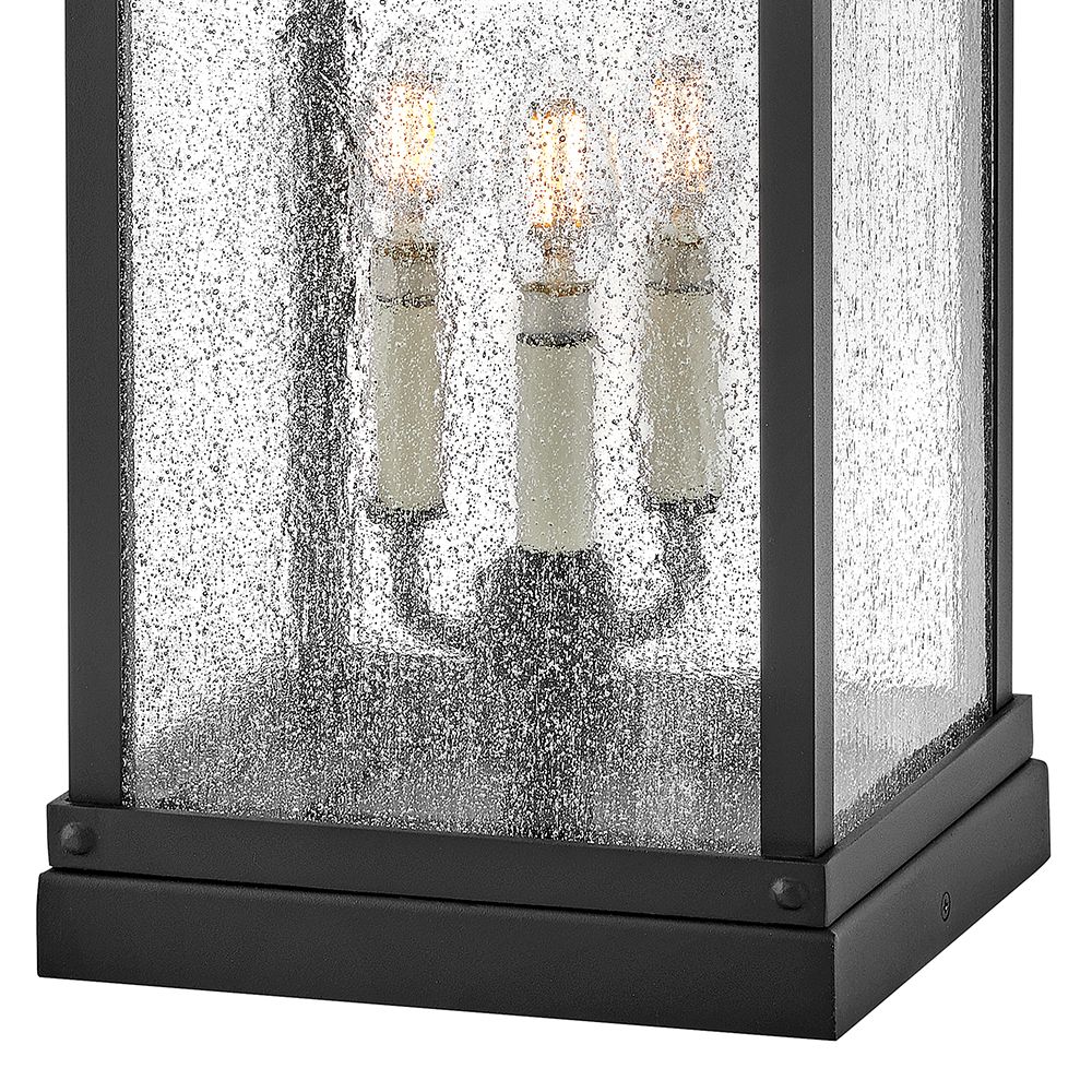 Image 5 Hinkley Outdoor Beacon Hill Large Pier Mount 12V 26.75" Museum Black more views