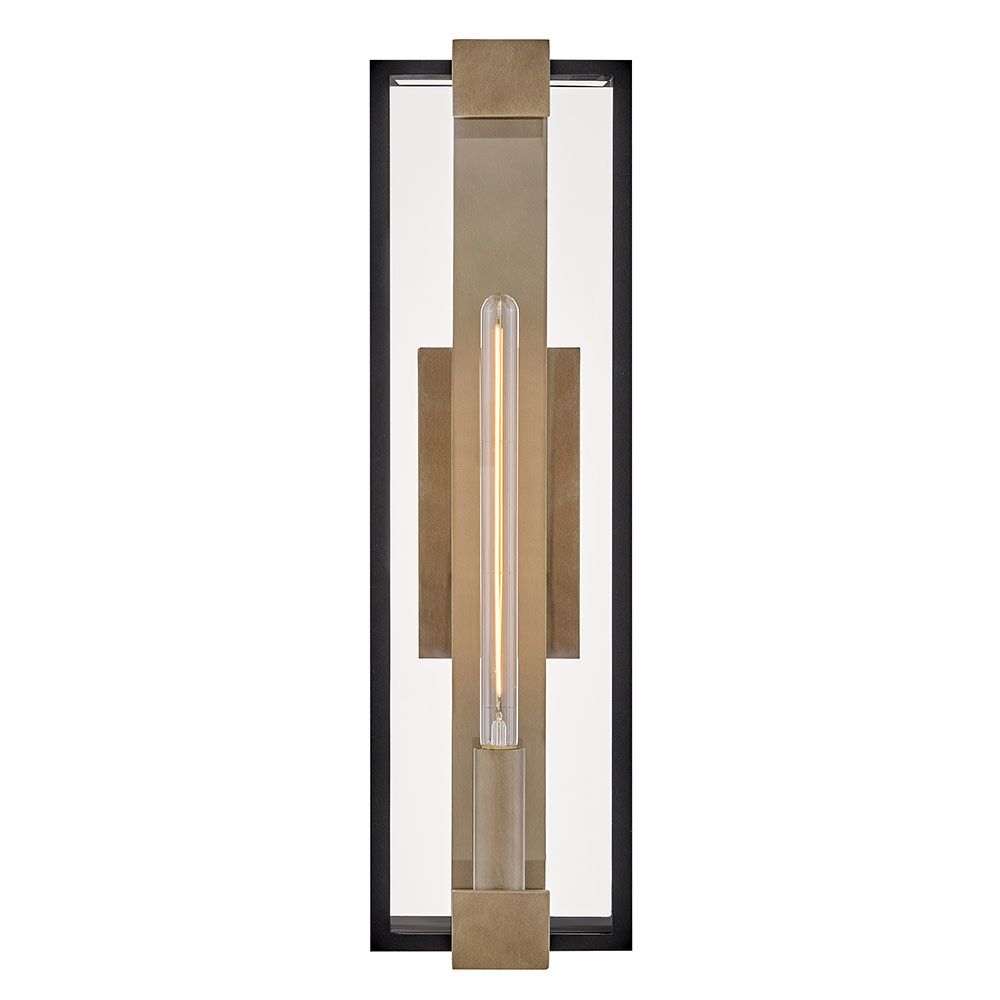 Image 5 Hinkley Outdoor Bergen Large Wall Mount Lantern 28" Black more views