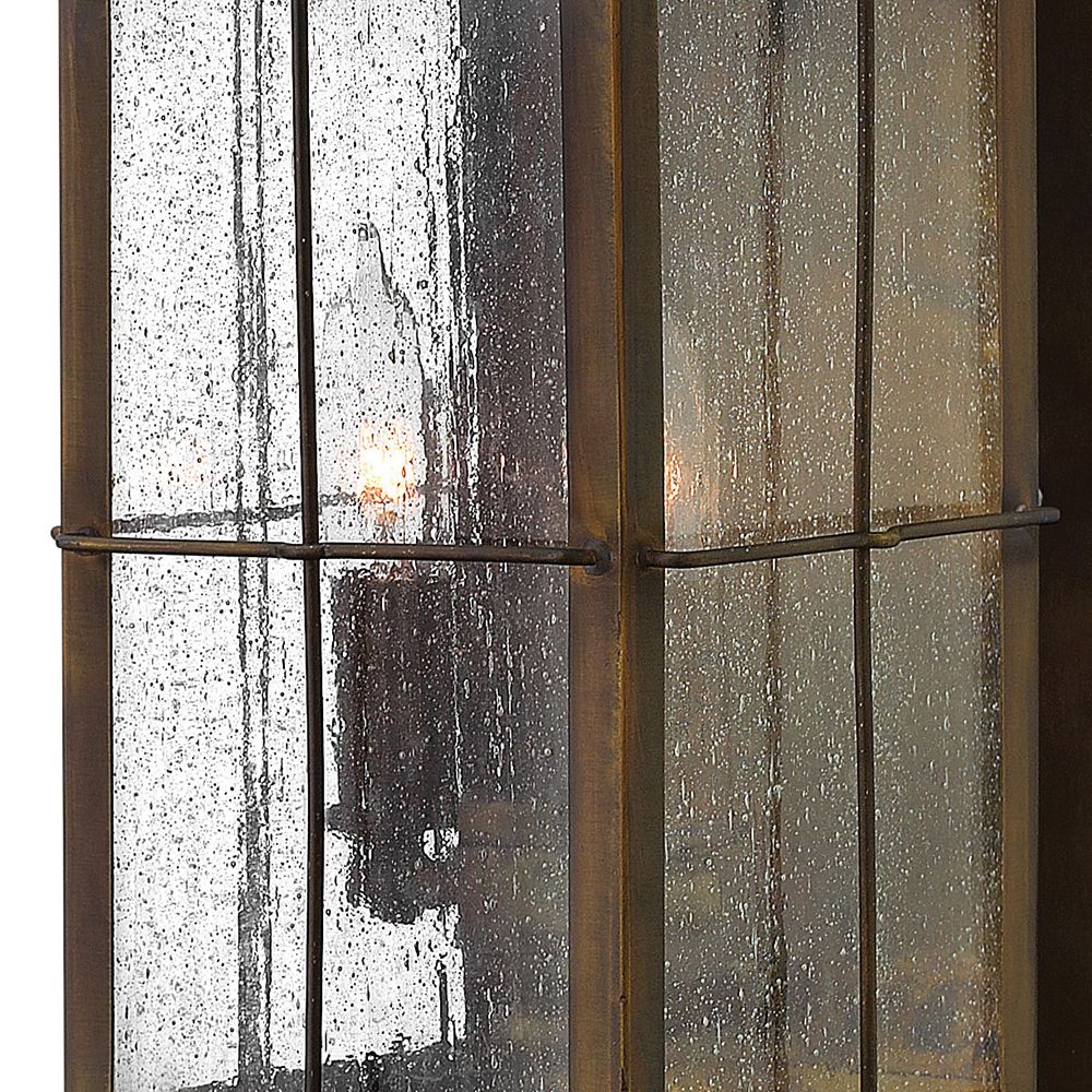 Image 4 Hinkley Outdoor Bingham Medium LED Wall Mount Lantern 6" Sienna more views