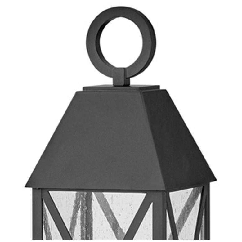 Image 5 Hinkley Outdoor Briar Large Post Top or Pier Mount Lantern 8" Museum B more views