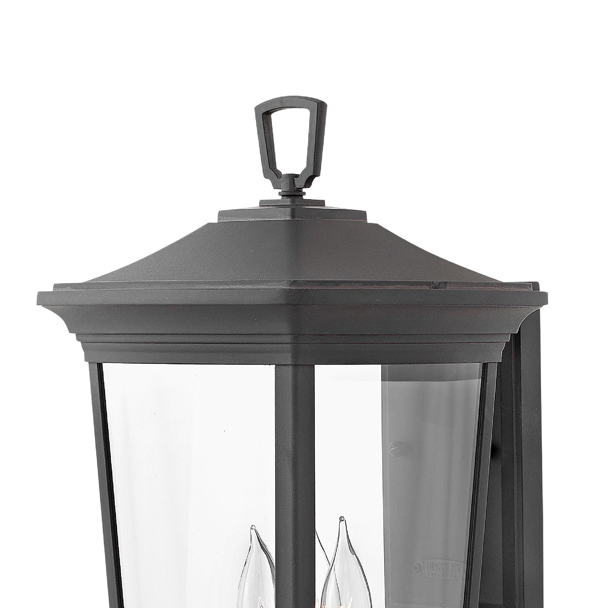 Image 4 HINKLEY OUTDOOR BROMLEY Large Wall Mount Lantern Museum Black more views
