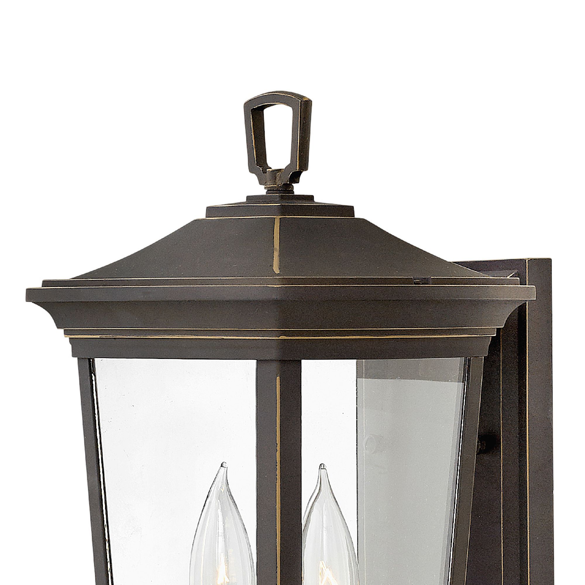 Image 4 Hinkley Outdoor Bromley Medium LED Wall Lantern 15.5" Oil Rubbed Bronze more views