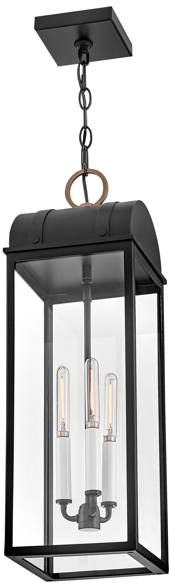 Hinkley Outdoor Campbell Large Hanging Lantern Black
