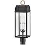 Thumbnail2 of Hinkley Outdoor Campbell Large Post Lantern Black more views