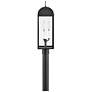 7_Hinkley Outdoor Campbell Large Post Lantern Black more views