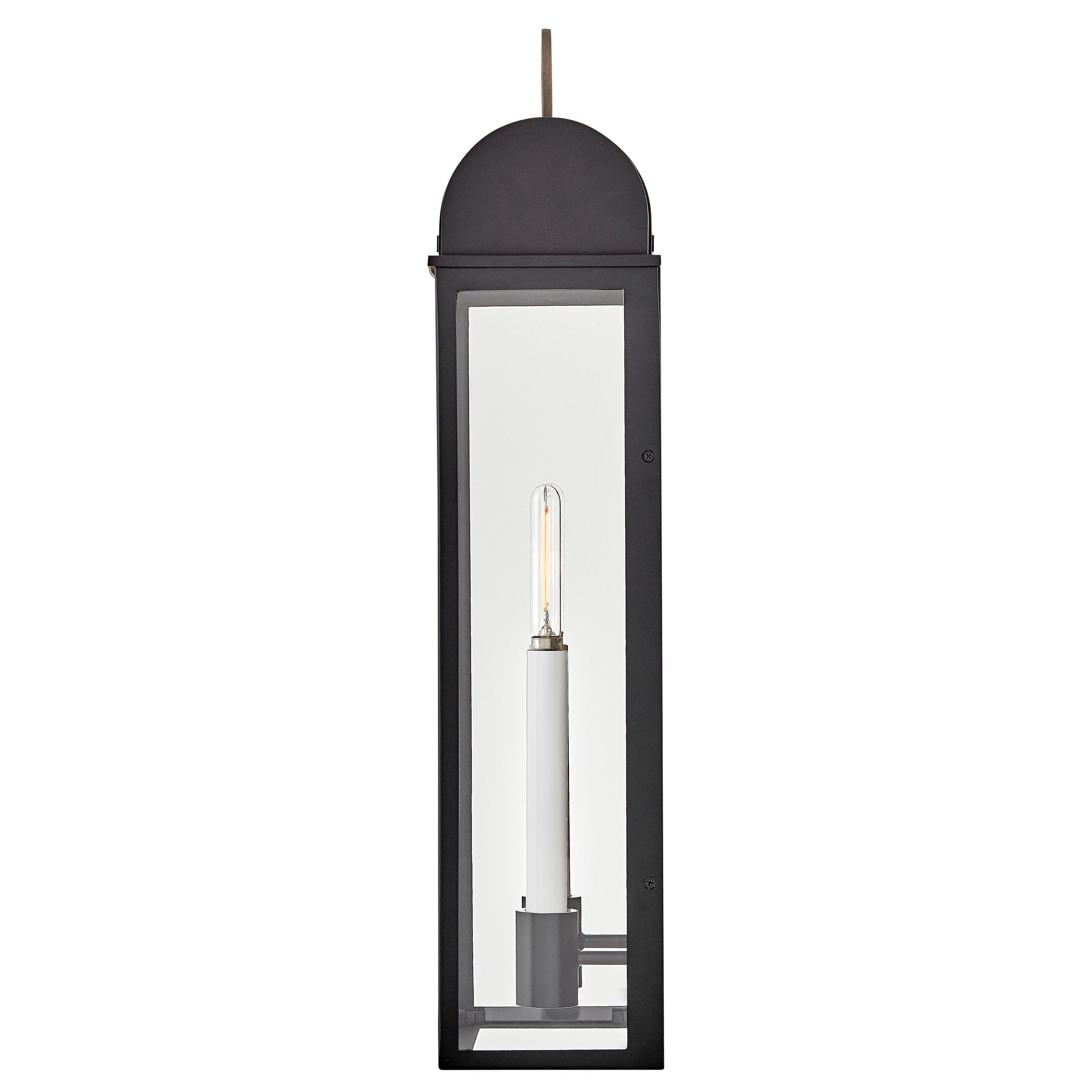 Image 6 Hinkley Outdoor Campbell Large Wall Mount Lantern 26" Black more views
