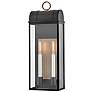 1_Hinkley Outdoor Campbell Large Wall Mount Lantern Black