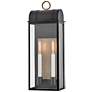 2_Hinkley Outdoor Campbell Large Wall Mount Lantern Black more views