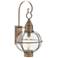 HINKLEY OUTDOOR CAPE COD Large Wall Mount Lantern Burnished Bronze