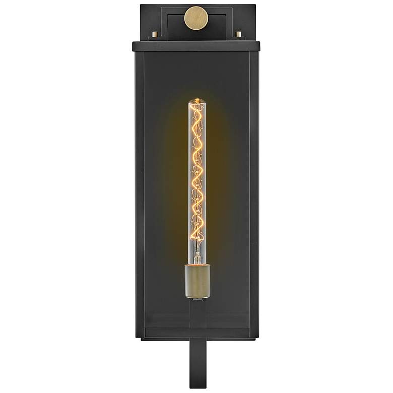 Image 5 Hinkley - Outdoor Catalina Large Wall Mount Lantern- Black/Burnished Bronze more views