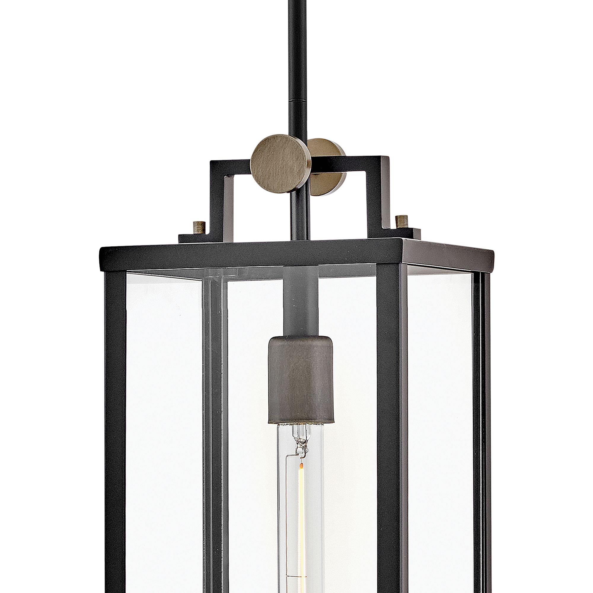 Image 5 Hinkley Outdoor Catalina Medium Hanging Lantern 20.25" Black more views