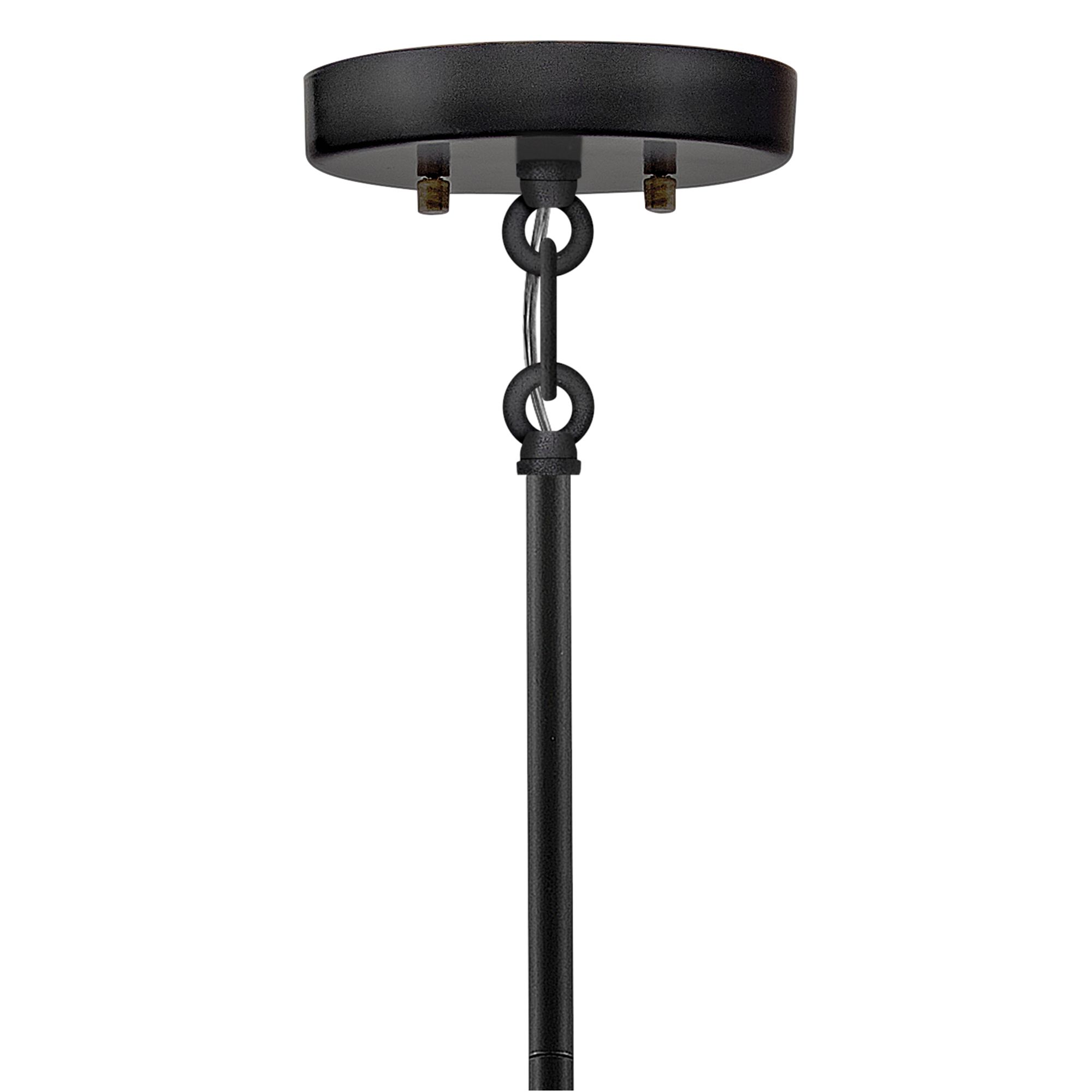 Image 6 Hinkley Outdoor Catalina Medium Hanging Lantern 20.25" Black more views