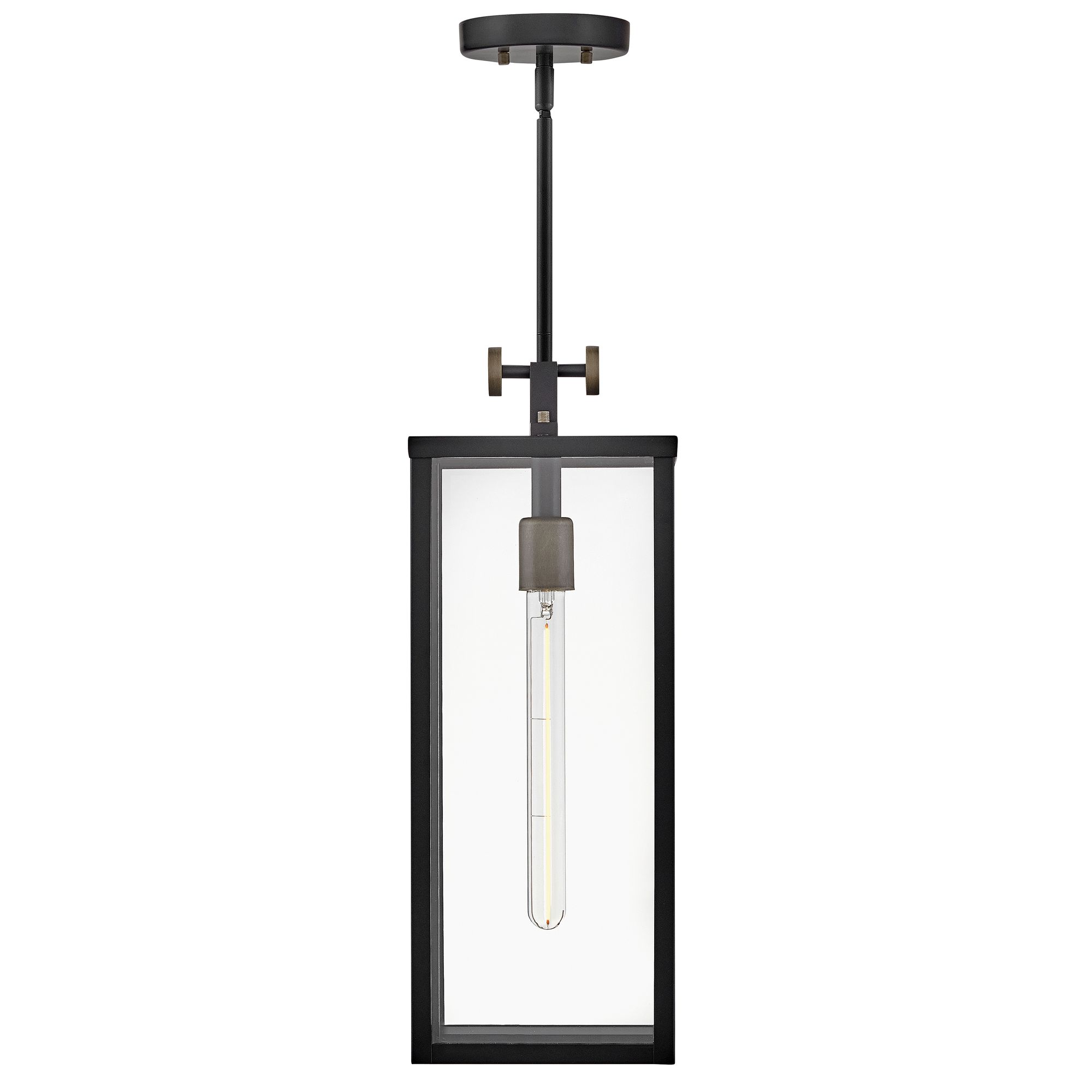 Hinkley Outdoor Catalina Medium Hanging Lantern 20.25" Black