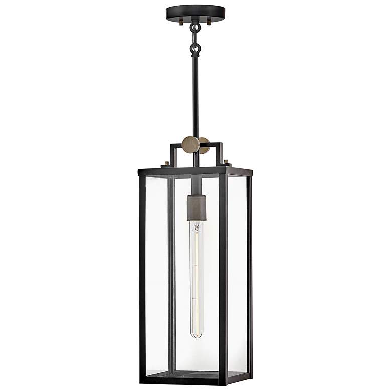 Image 4 Hinkley Outdoor Catalina Medium Hanging Lantern Black more views