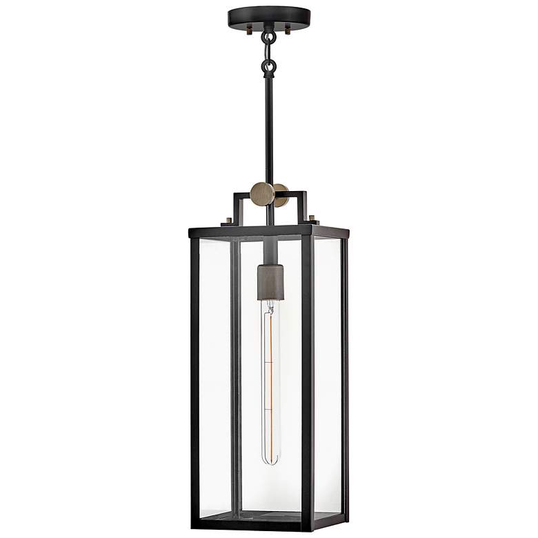 Image 7 Hinkley Outdoor Catalina Medium Hanging Lantern Black more views