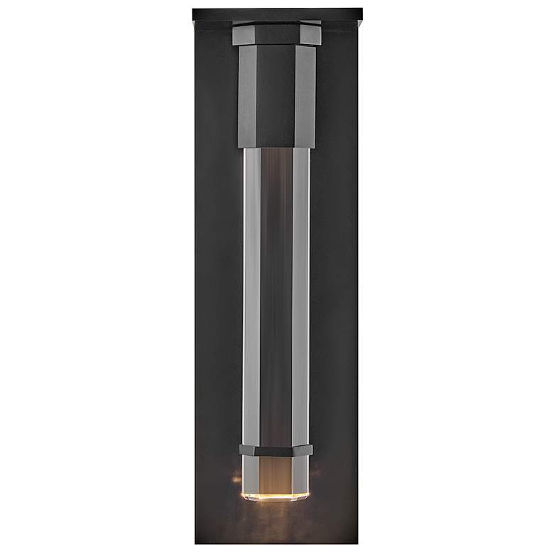Image 5 Hinkley Outdoor Cecily Medium LED Wall Mount Lantern 5" Black more views