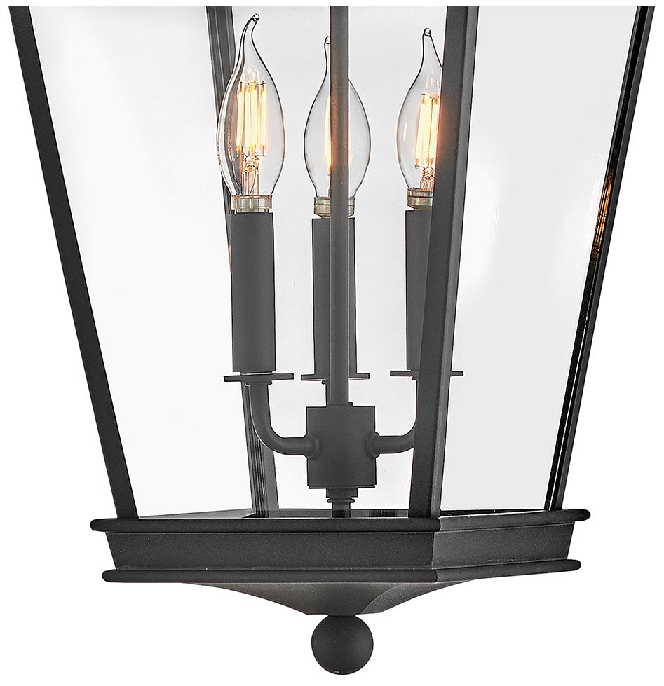 Hinkley - Outdoor Chapel Hill Large Hanging Lantern- Museum Black