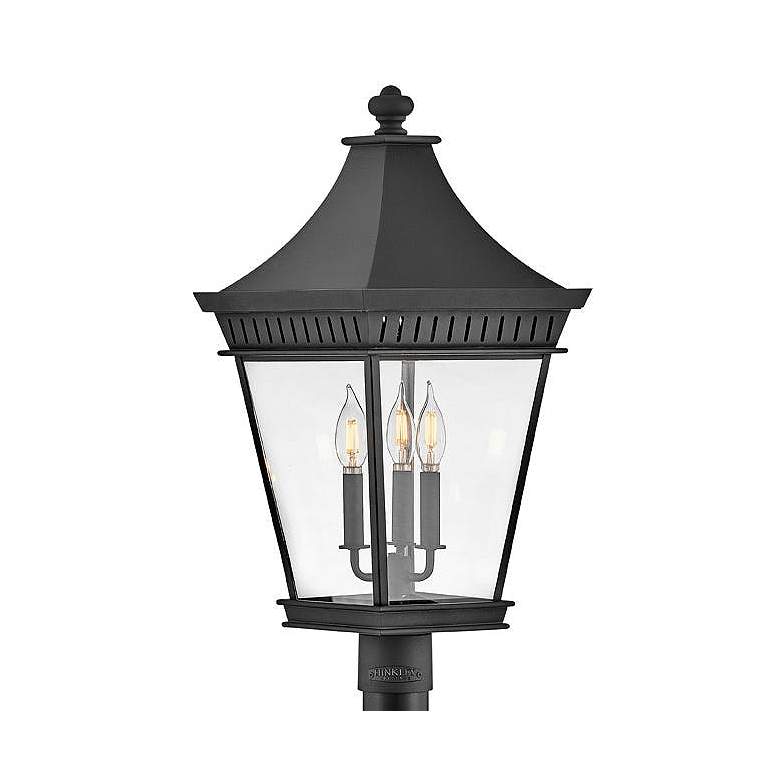 Image 2 Hinkley - Outdoor Chapel Hill Large Post Top or Pier Mount Lantern- Black more views