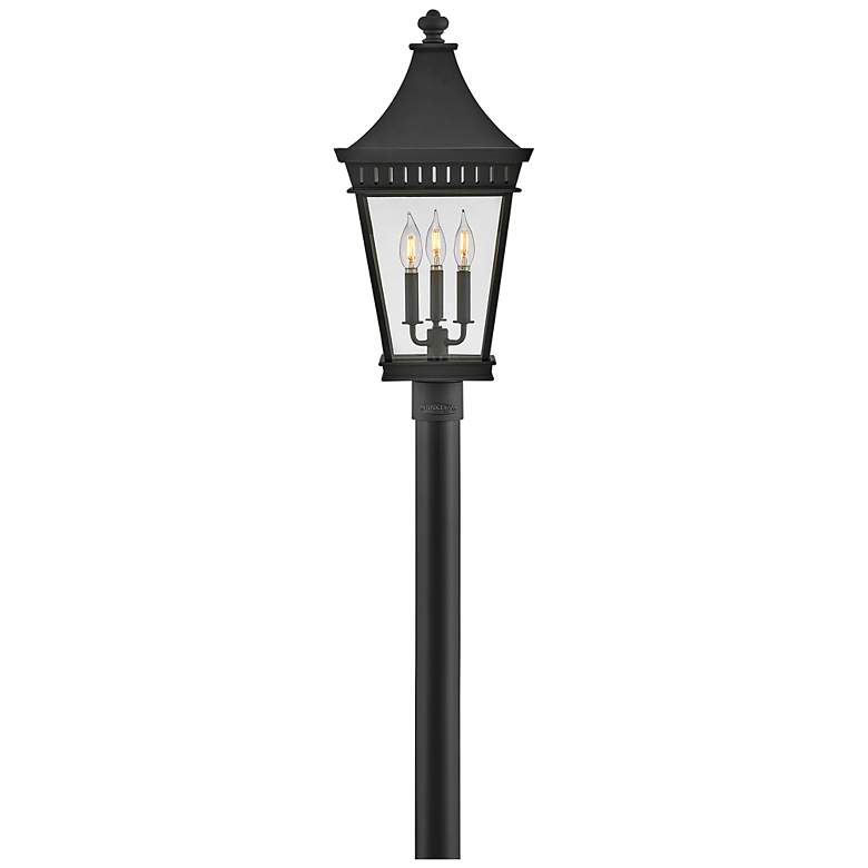 Image 3 Hinkley - Outdoor Chapel Hill Large Post Top or Pier Mount Lantern- Black more views