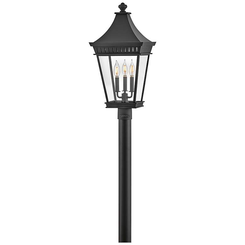 Image 6 Hinkley - Outdoor Chapel Hill Large Post Top or Pier Mount Lantern- Black more views