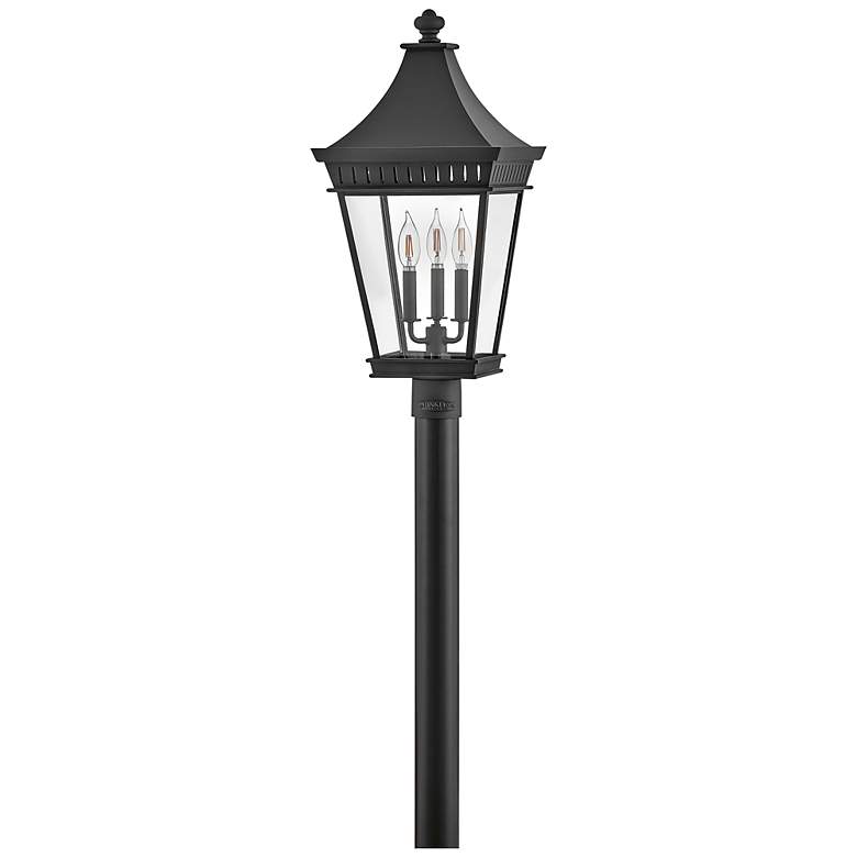 Image 7 Hinkley - Outdoor Chapel Hill Large Post Top or Pier Mount Lantern- Black more views