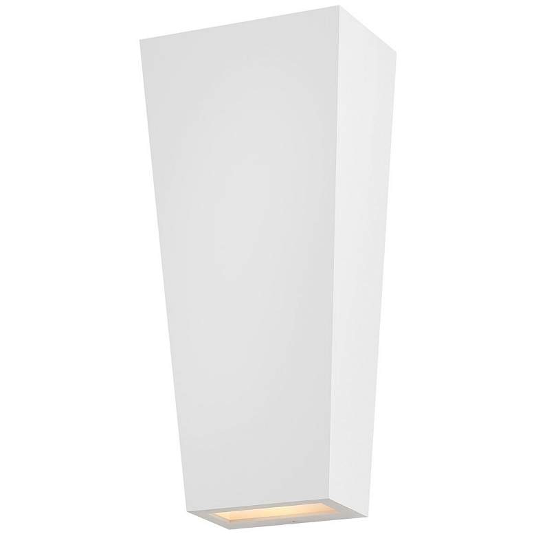 Image 1 Hinkley - Outdoor Cruz Large Wall Mount Lantern- Textured White