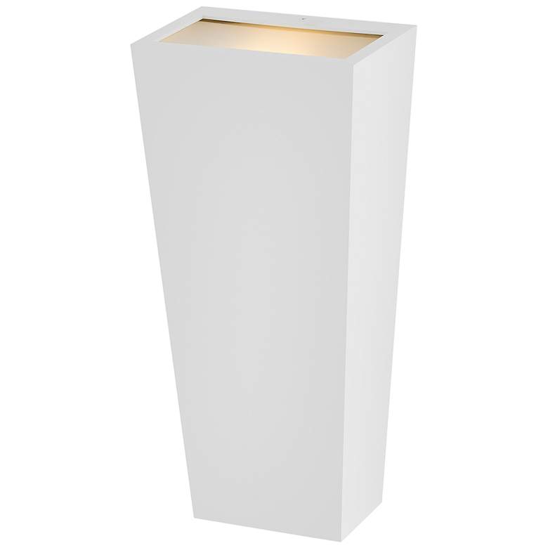 Image 5 Hinkley - Outdoor Cruz Large Wall Mount Lantern- Textured White more views